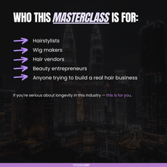 Taysluxe Academy Raw Truth About Hair Industry Target Audience